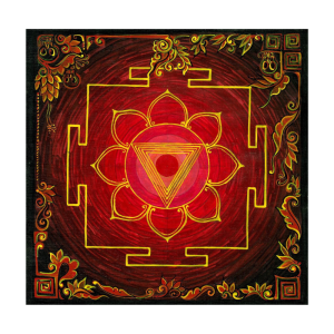 12 Mahavidya Kali Yantra - Art Print