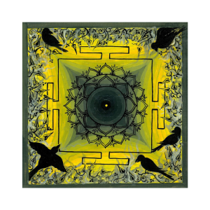 5 Mahavidya Dhumavati Yantra - Art Print
