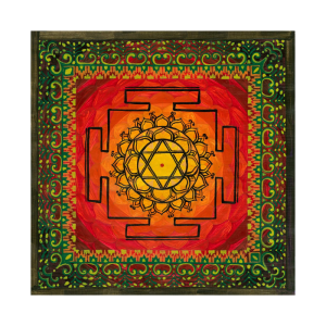 9 Mahavidya Bhuvaneshwari Yantra - Art Print