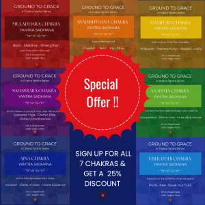 Online Workshop: 7 Chakra Yantra Sessions - Special Offer