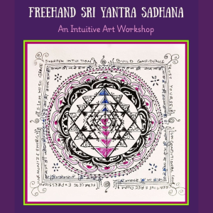 Freehand SriYantra poster session 3 image only 800x800 Workshop: Freehand Sri Yantra Sadhana