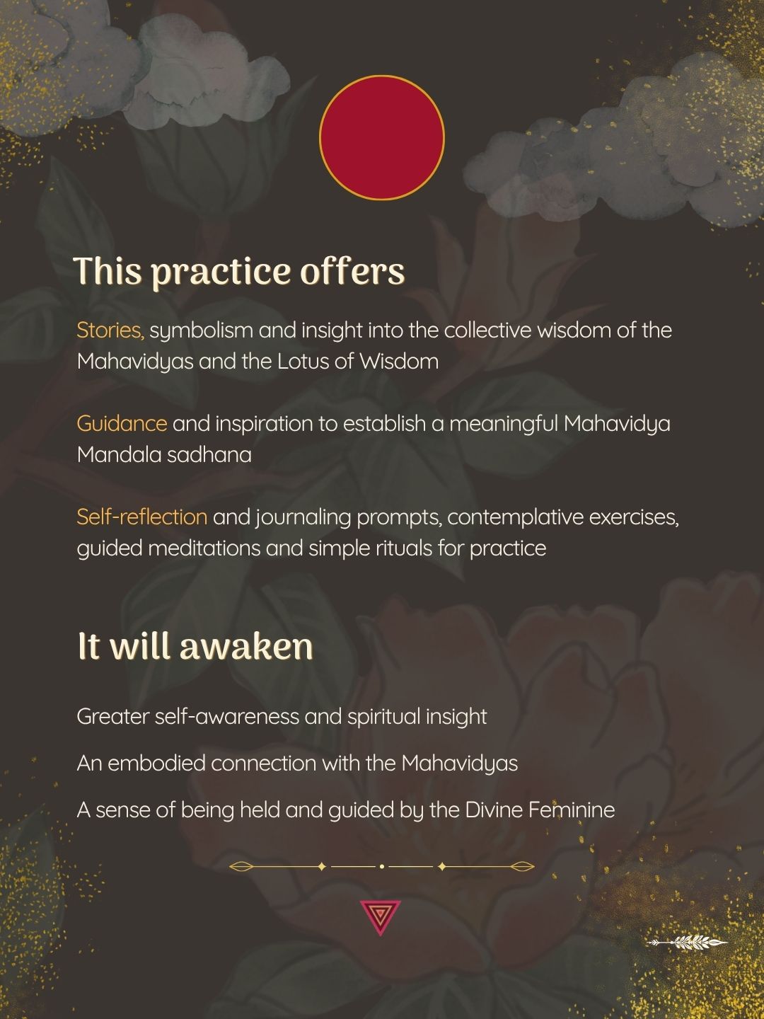 3 Gifts and offerings of the practice